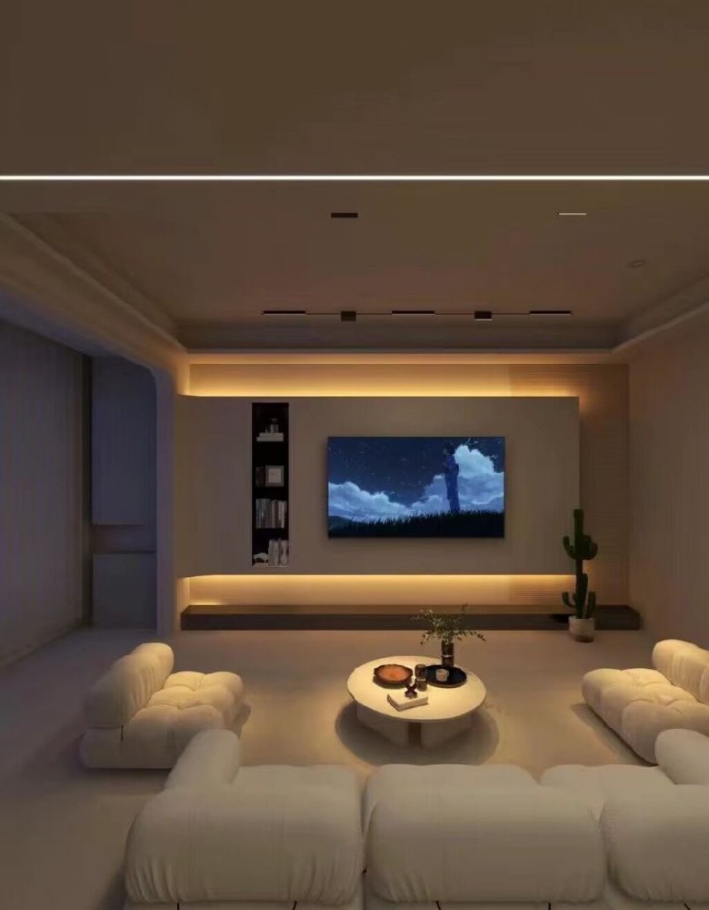 LED Liner Lighting Warm Color Light Effect For Home Design
